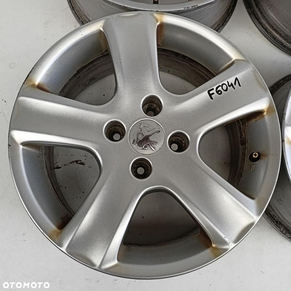 Alufelgi 4x108 16 Peugeot 208 2008 307 4szt (F6041) - 5