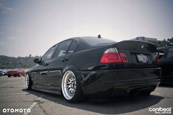 BMW 3 E46 M3 CSL TYLNY DYFUZOR SPLITTER ZDERZAKA - 2