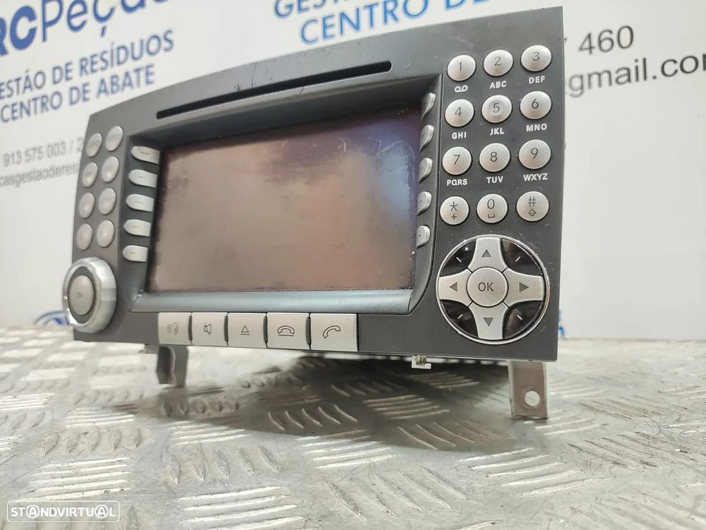 Auto Radio Ecrã GPS Mercedes Benz SLK R171 2004 a 2010 - 2
