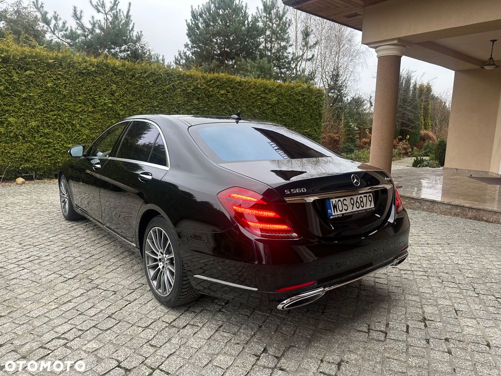 Mercedes-Benz Klasa S 560 4-Matic L 9G-TRONIC - 4