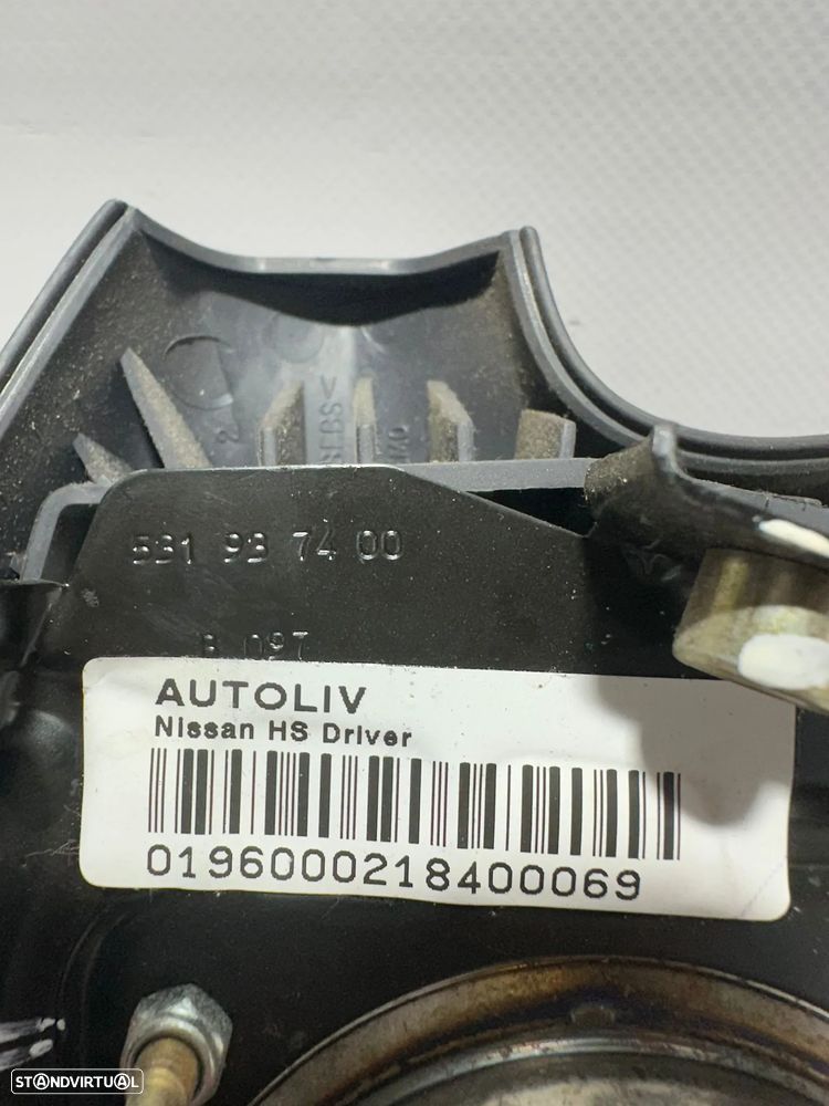 .Airbag Volante Guiador Original Nissan Almera 2 531937400 2000 - 2006 - 8