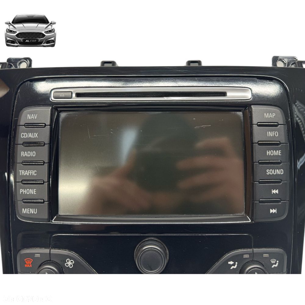 NAWIGACJA GPS FABRYCZNA FORD S-MAX MK1 LIFT MAPY 2022 PIANO BLACK - 2