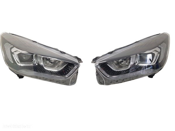 FORD KUGA MK2 LIFT 17 LAMPA LAMPY LED CZARNE PRAWA LEWA EUROPA KOMPLET GV41-13W029-FE GV41-13W030-FE