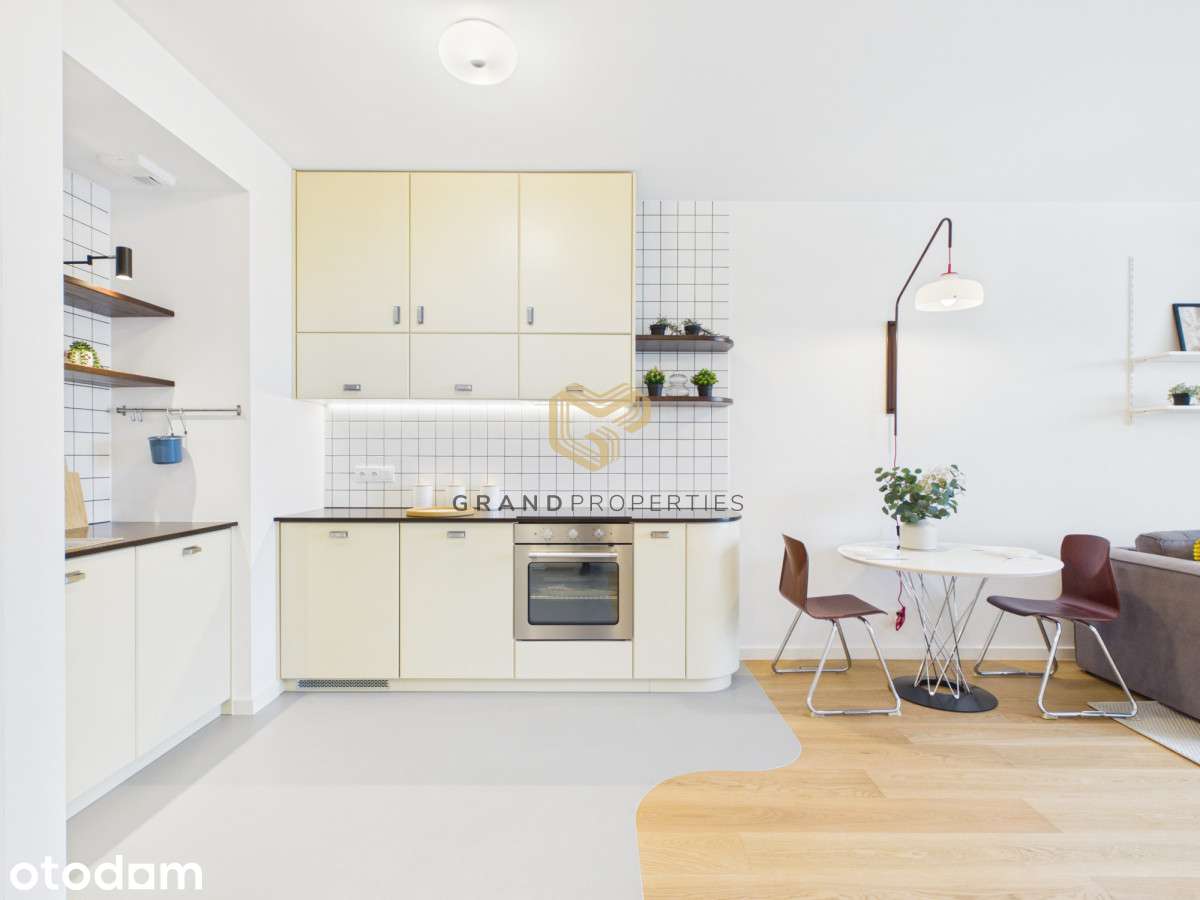 Kabaty, 2-pokojowy apartament z garażem i tarasem