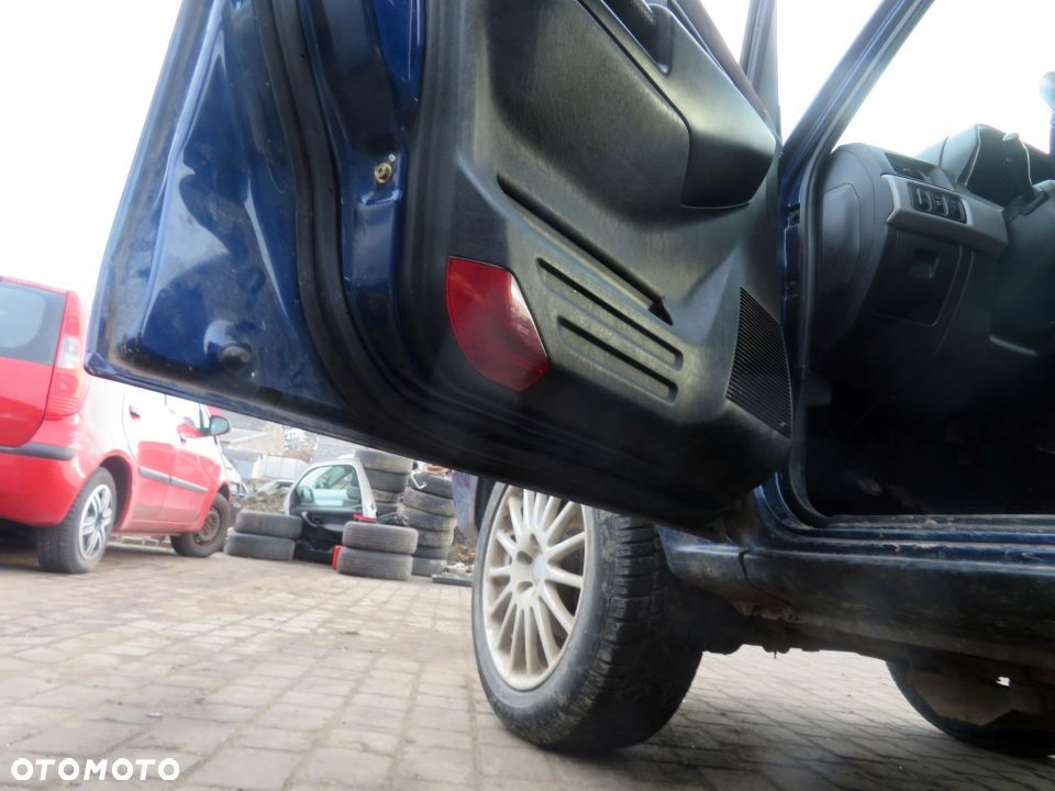 DRZWI PRZEDNIE LEWE PAJERO PININ LONG T63 MN133379 NIEBIESKI MITSUBISHI 1998-2007 - 7