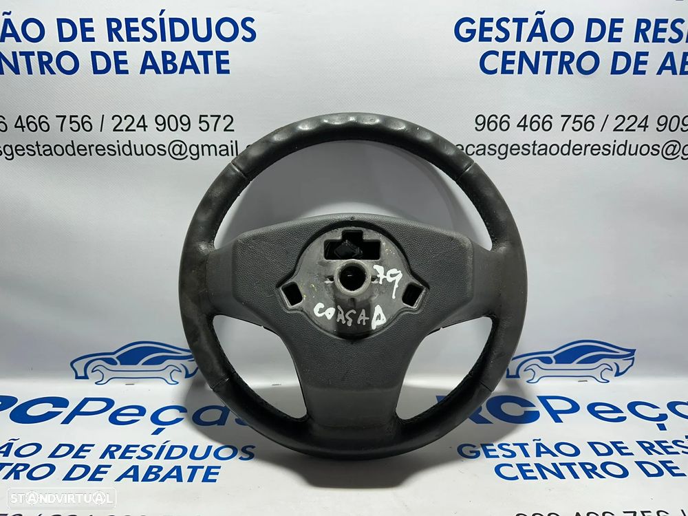 .Volante Pele Multifunções Botões GM Opel Corsa D S07 13229631 2006 - 2014 - 8