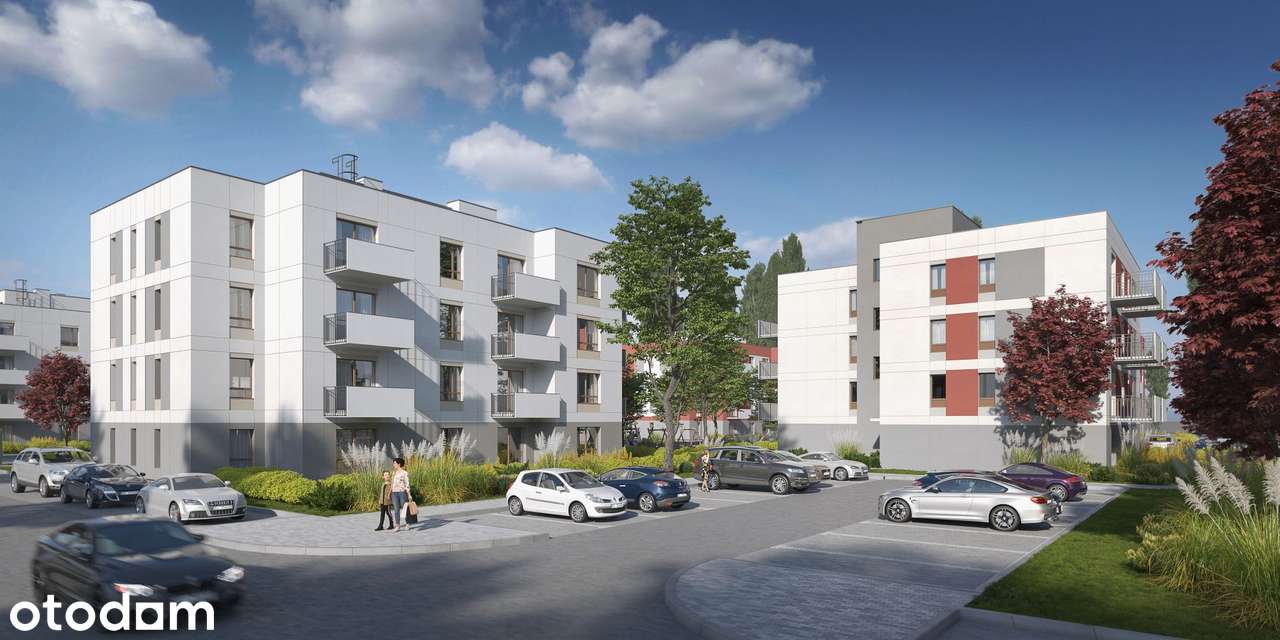 2-pokojowe mieszkanie 46m2 + balkon Bez Prowizji