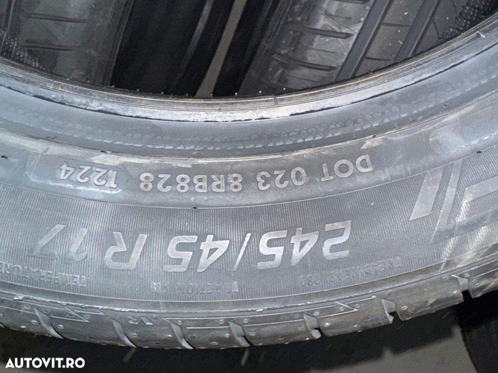 Vând 4 anvelope 245/45/17 vredestein de vară noi - 4