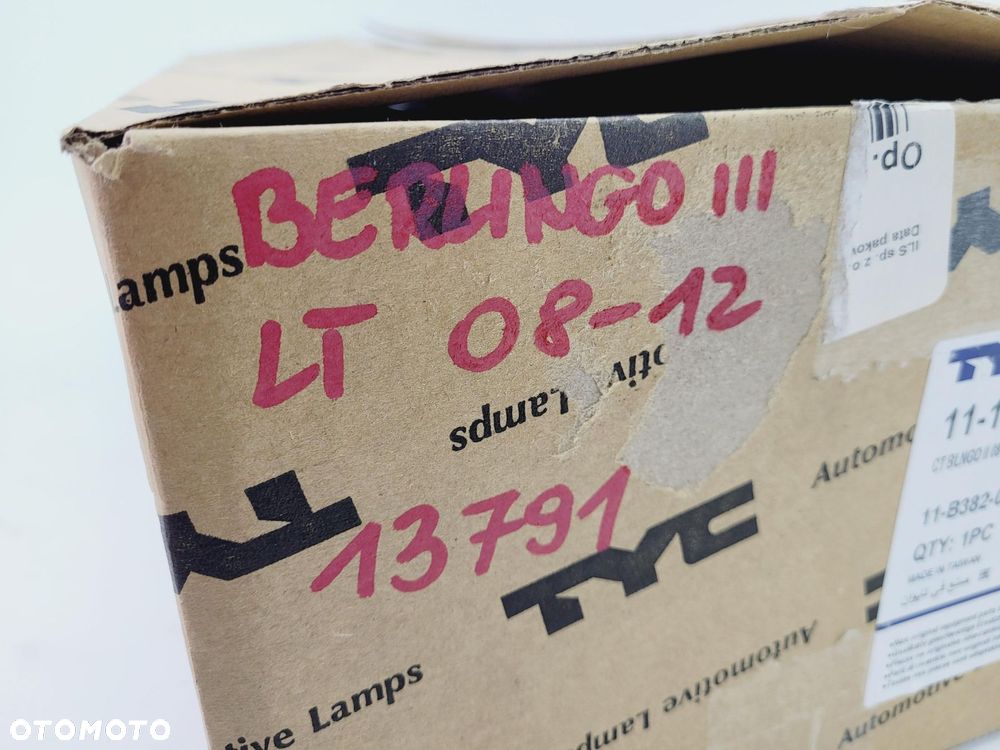 LAMPA LEWY TYŁ CITROEN BERLINGO III 2008- 6350FJ - 6