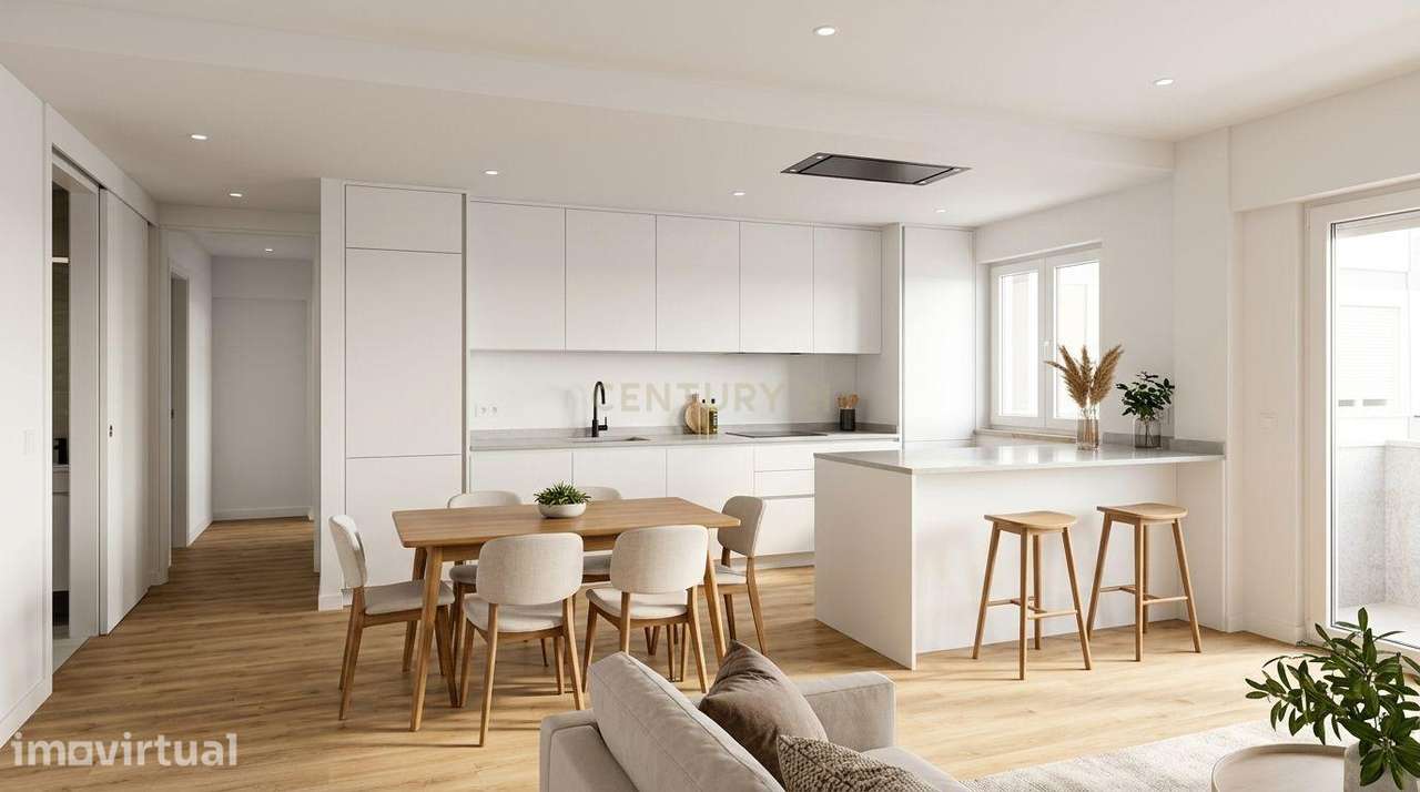 T3 Remodelado a Estrear c/ Suite e 2 Varandas a Sul | Laranjeiras / Ru - Grande imagem: 2/17