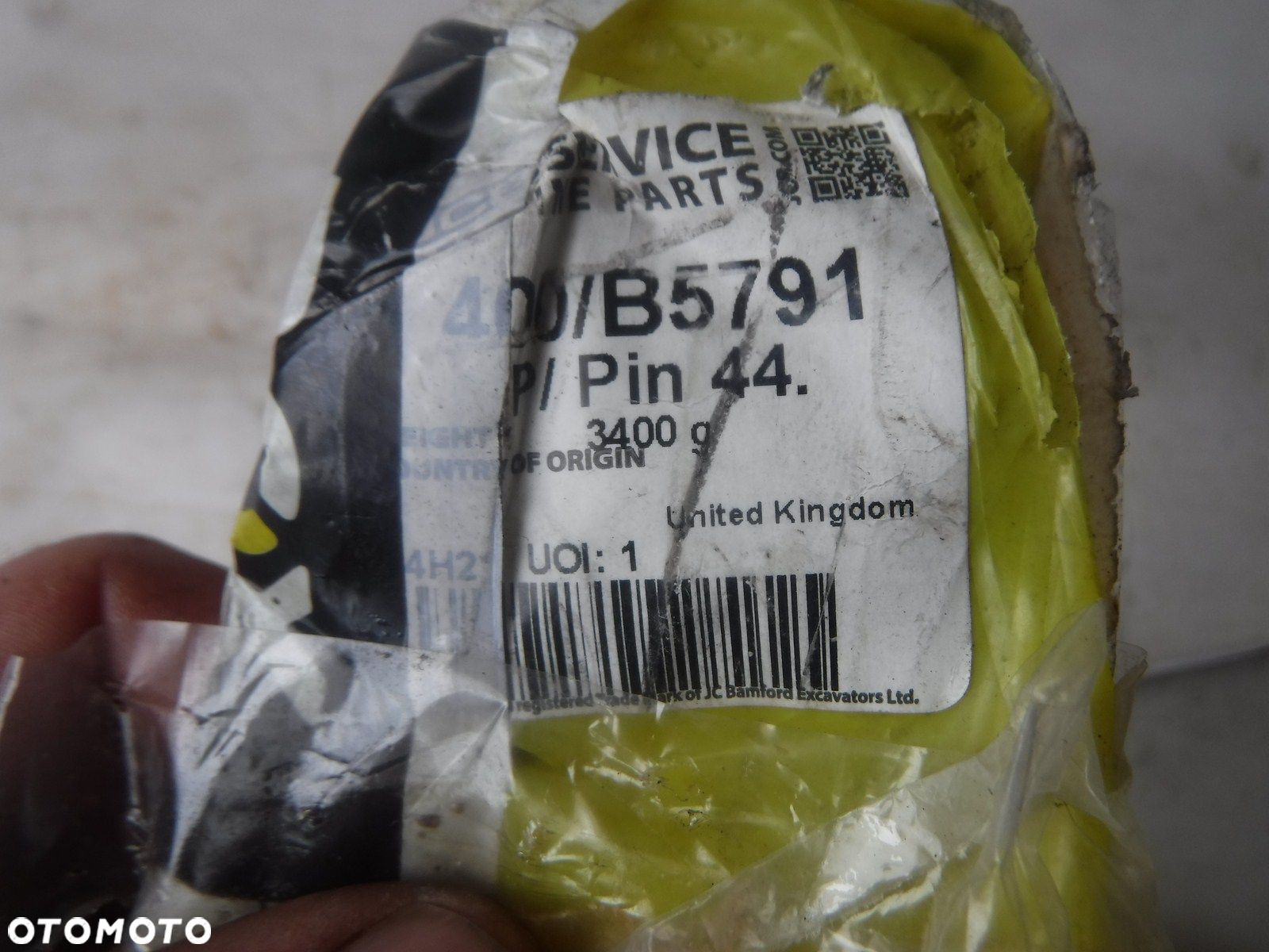 jcb sworzeń 280x45 mm  łyżki nowy oryginał - 5