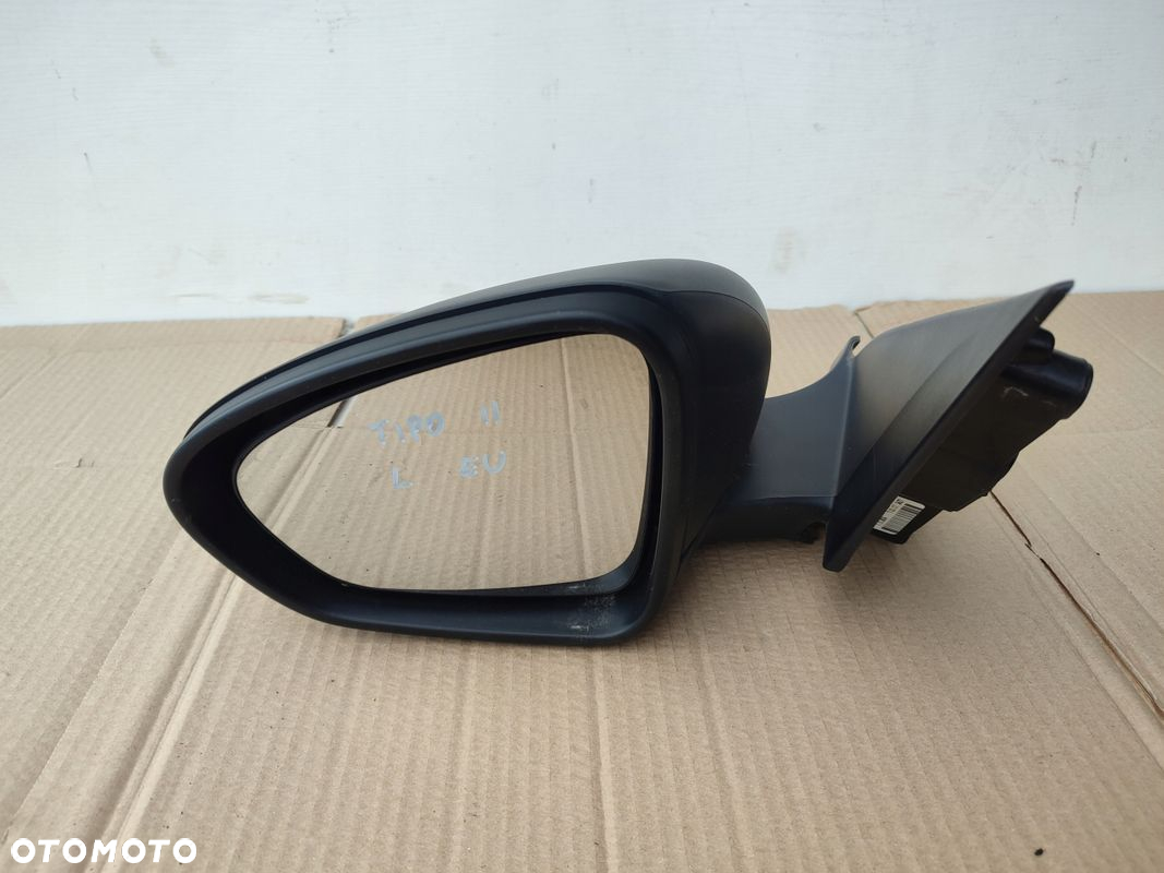 Lusterko lewe FIAT TIPO II 15-20 EUROPA 5PIN CZARNY MAT - 4