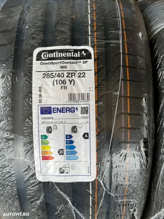 vand set 285/40/22-325/35/22 continental de vară noi - 2