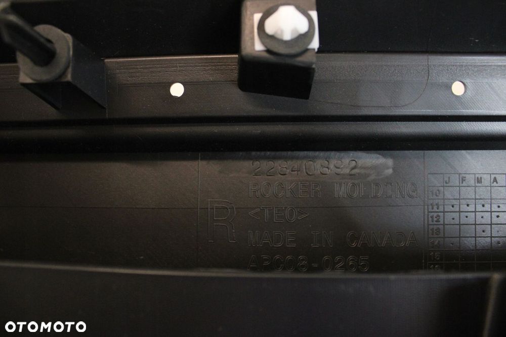 OPEL AMPERA LISTWA PROGOWA PRÓG PRAWY NOWY ORYGINAŁ - 6