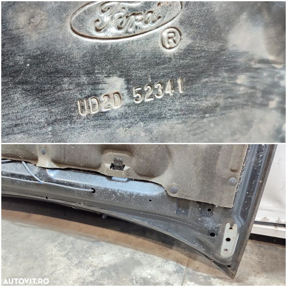 CAPOTA MOTOR FORD RANGER CABINĂ DUBLĂ 2009 2010 2011 2012 / COD OEM 5139731 / UD2D-52341 - 8