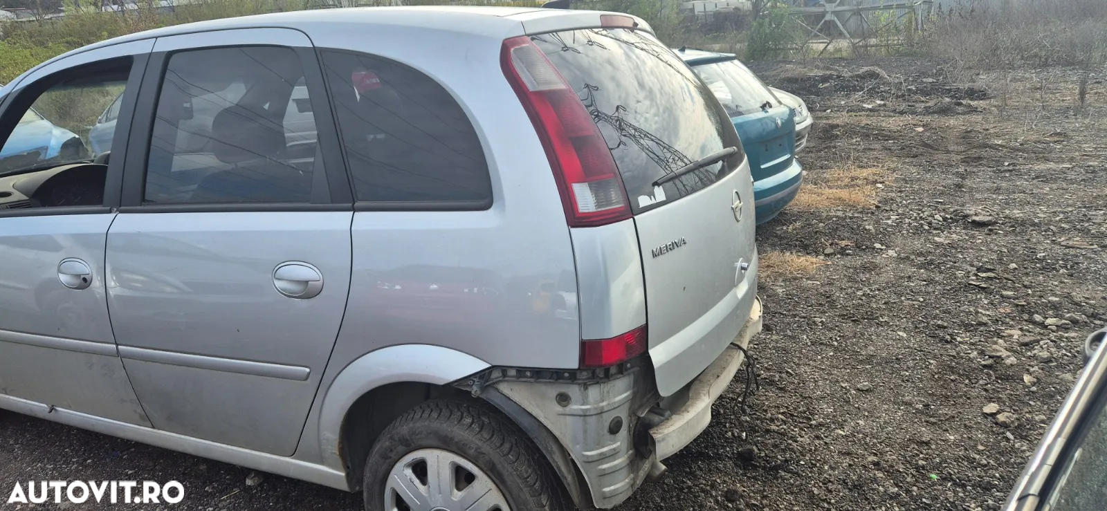 Haion portbagaj spate cu geam luneta Opel Meriva 2007 - 5