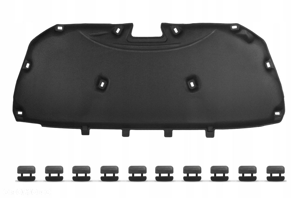 ford focus mk3 iii hb 2010-2018 wygłuszenie maski bm5z16738g + spinki - 2