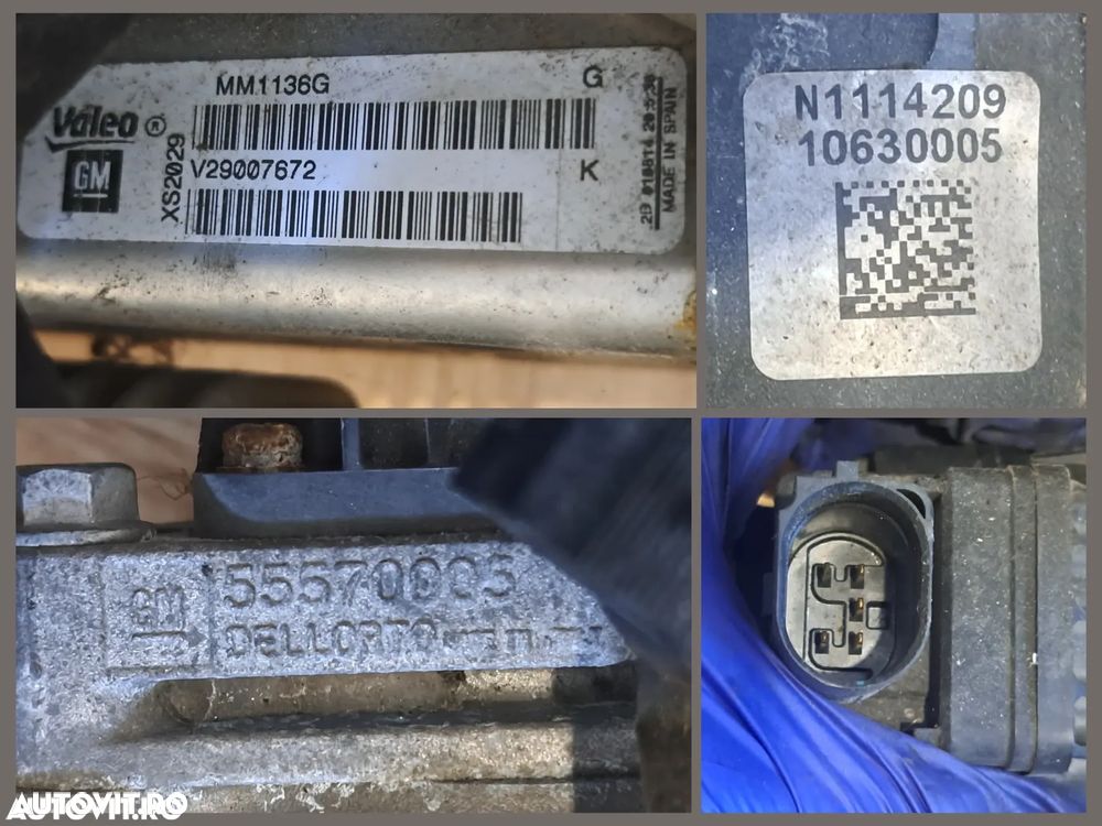 Racitor gaze EGR Opel Zafira C Astra K Insignia A insignia B Mokka - 3