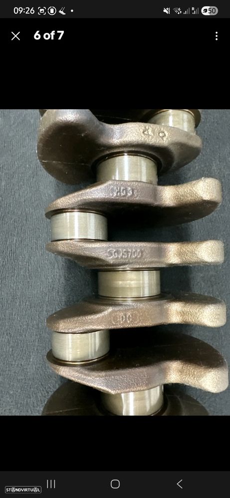 Cambota (Crankshaft) Mercedes W203 C-Class A27102 2004+ #EPC - 6