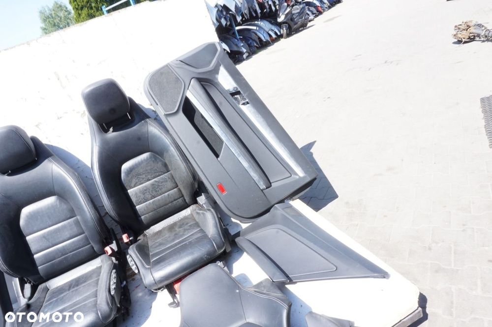 FOTELE SIEDZENIA SKÓRA GRZANE EL MANUALNE MERCEDES E W212 C207 COUPE - 6