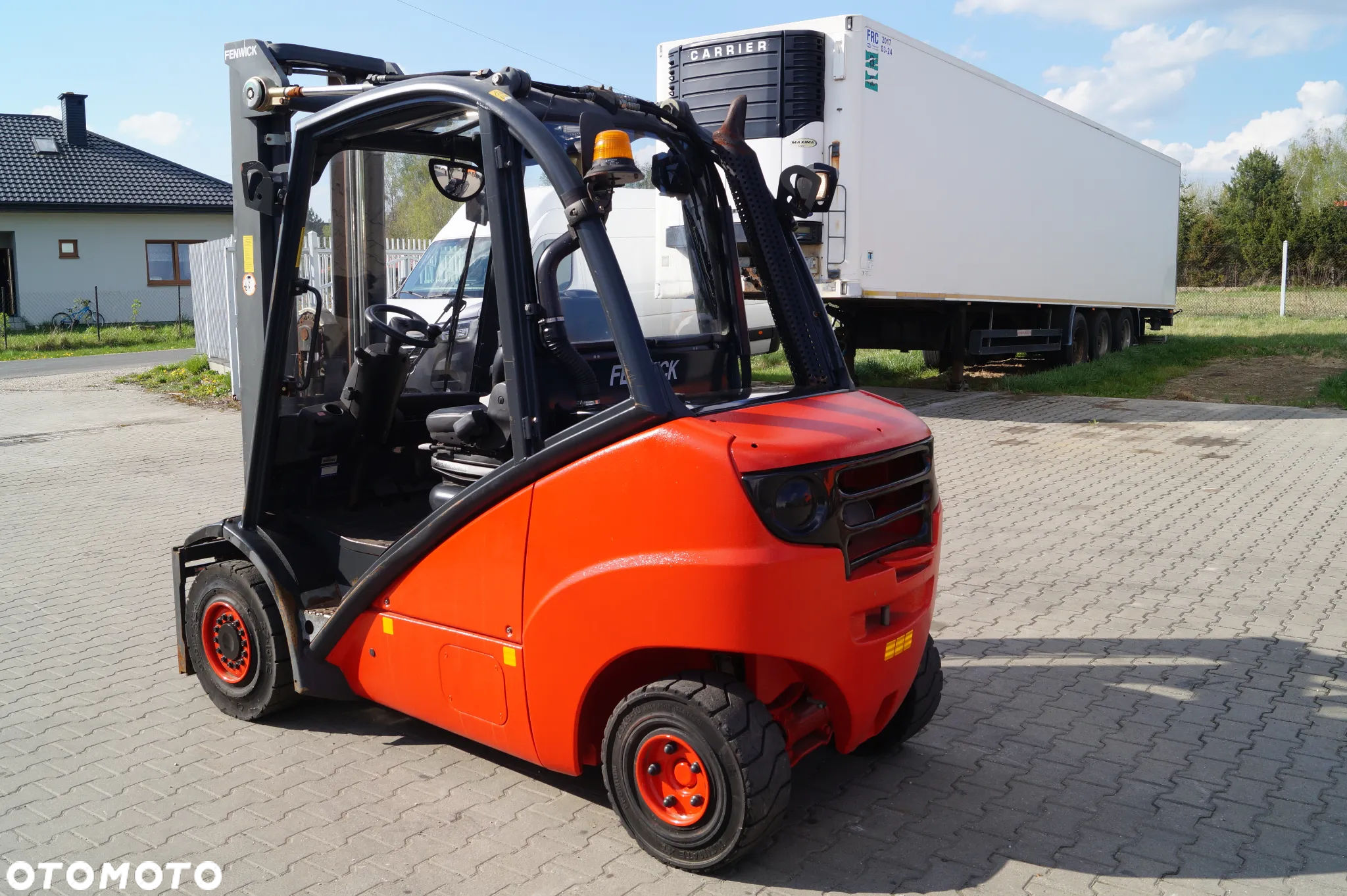 Linde H35D  Wózek  Widłowy Triplex - 6