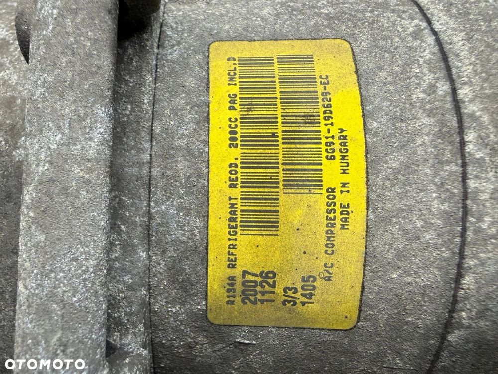 KOMPRESOR KLIMATYZACJI 1.6 FORD 6G91-19D629-EC DELPHI - 3