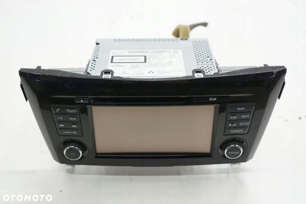NISSAN QASHQAI J11 LIFT 17R RADIO FABRYCZNE NAWIGACJA 25915HV02A - 1