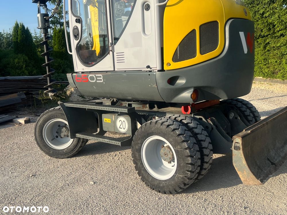 Wacker Neuson Mini KOPARKA KOŁOWA WACKER NEUSON 6503 WD 5,8t Długie ramie 3xłamane Dodatkowa hydraulika SZYBKA SKRĘTNA 2x łyżki Wiertnica skarpowa hydrauliczna Yanmar 2009r 3060mth - 18