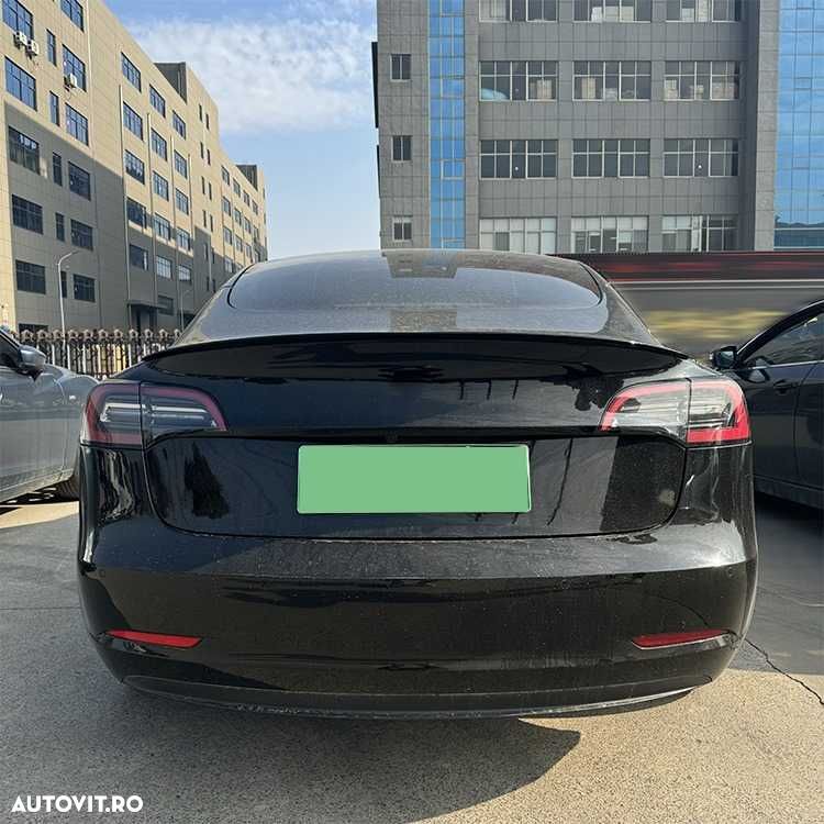 Eleron Portbagaj Slim Lip Codita Tesla Model 3, Negru Lucios, ABS - 6