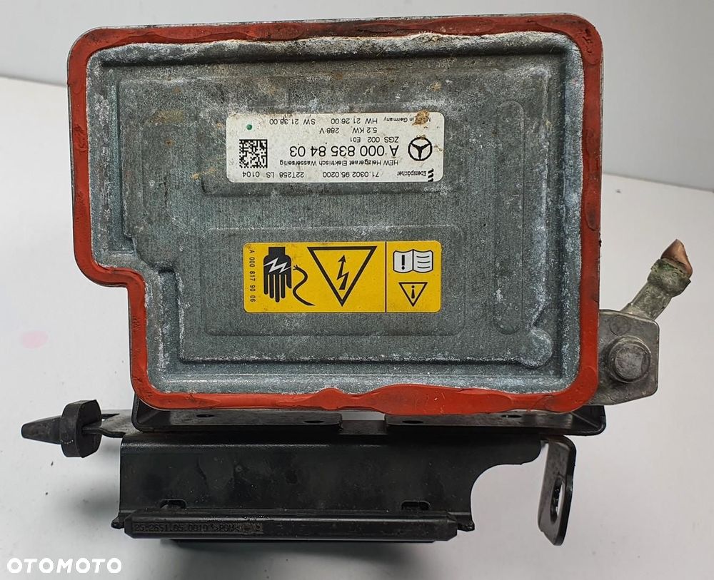 NAGRZEWNICA WYMIENNIK CIEPŁA HYBRYDA MERCEDES W213 A0008358403 - 4