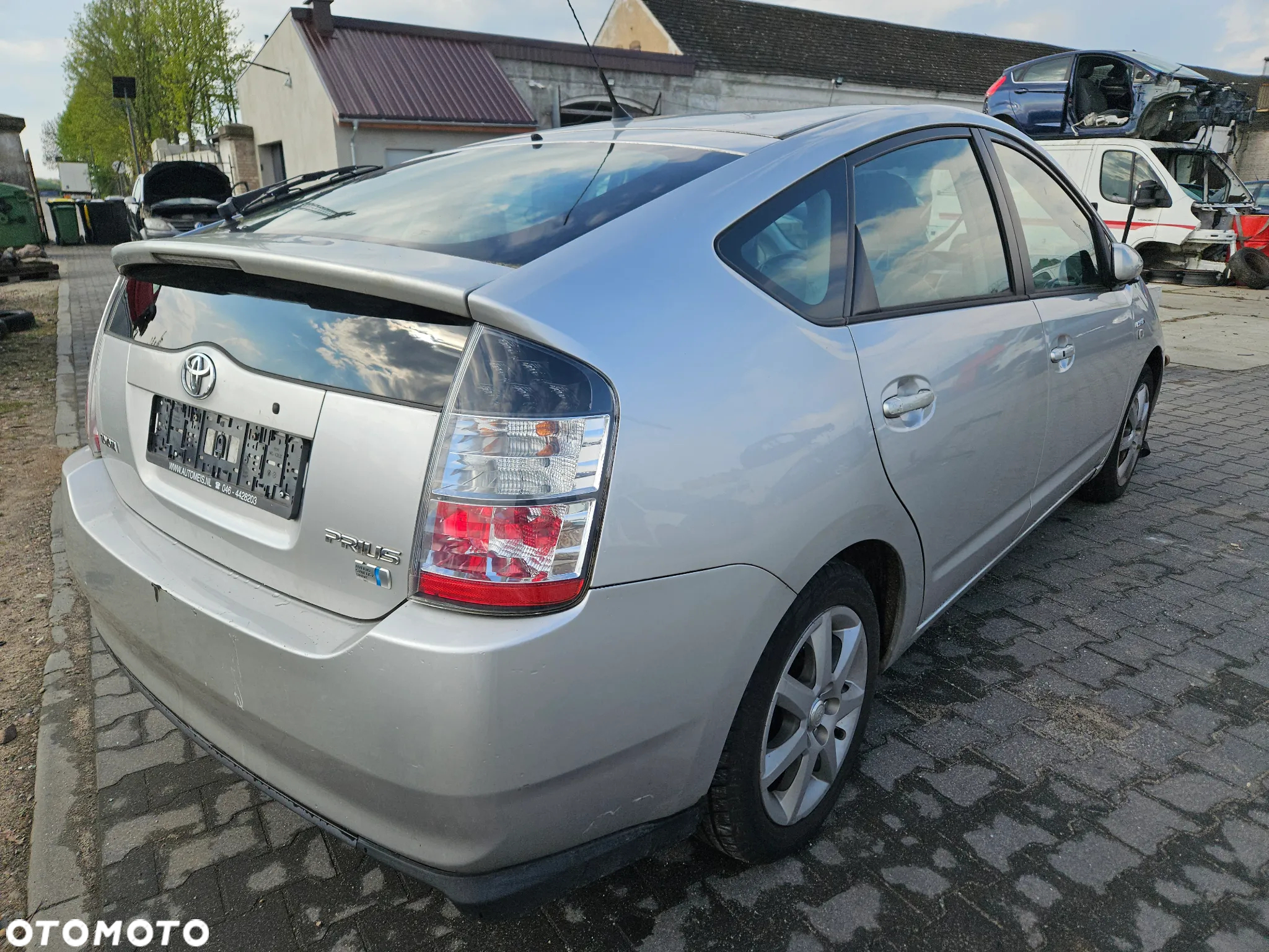 Klapa bagażnika zderzak tylny tył Toyota Prius II 2005r lak. 1C0 - 4