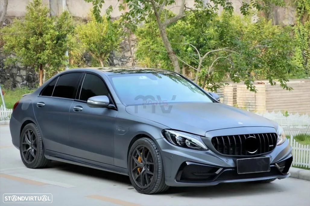 Capô Mercedes C W205 C205 (2014 a 2018) Look C63 - 7