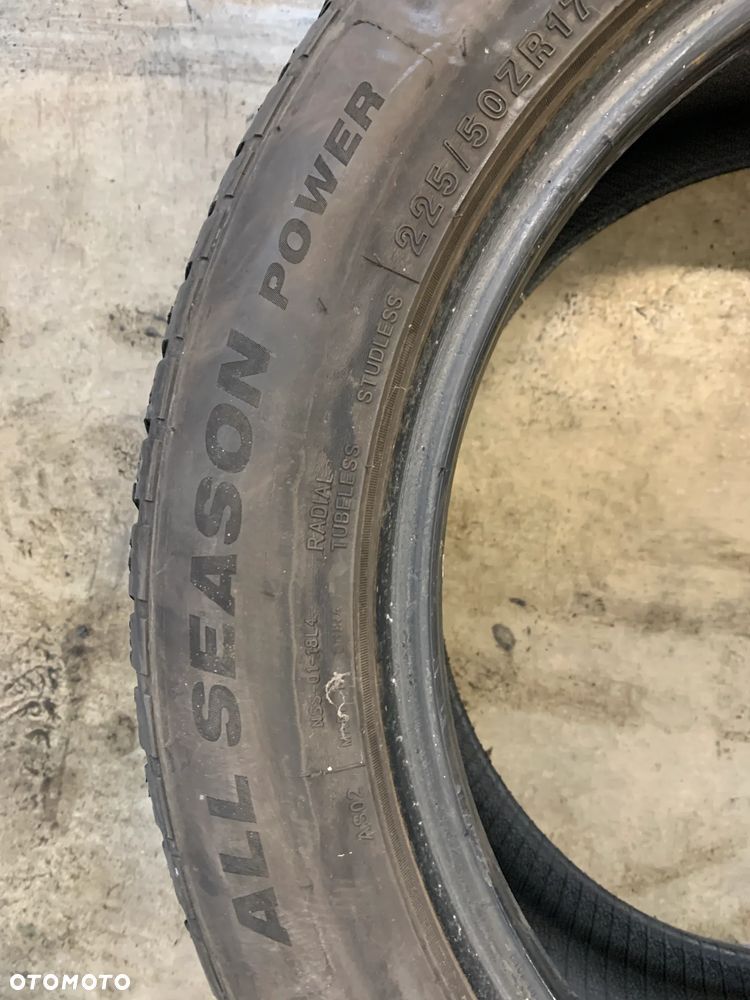 2 opony wielosezonowe 225/50/17 Tristar all season power - 8