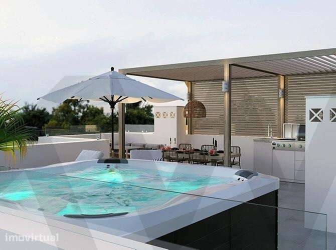 Extraordinária Penthouse de Luxo T4 a 100 metros da Praia de Armação d - Grande imagem: 3/18