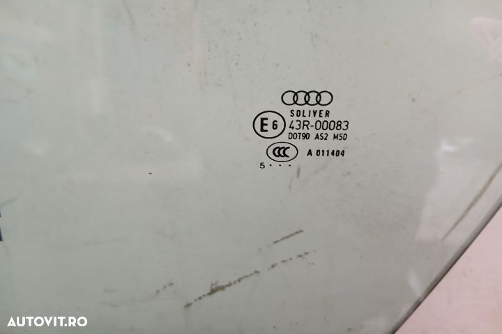 Geam usa fata stanga 43R-00083 43R-00083 Audi A6 4F/C6 [2004 - 2008] - 3