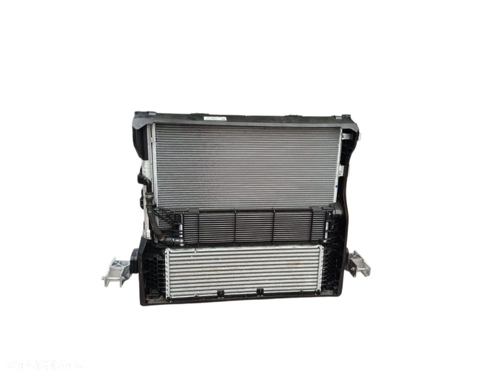 KOMPLET CHŁODNIC CHŁODNICE WENTYLATOR BMW X5 G05 X6 G06 X7 G07 3.0D - 8