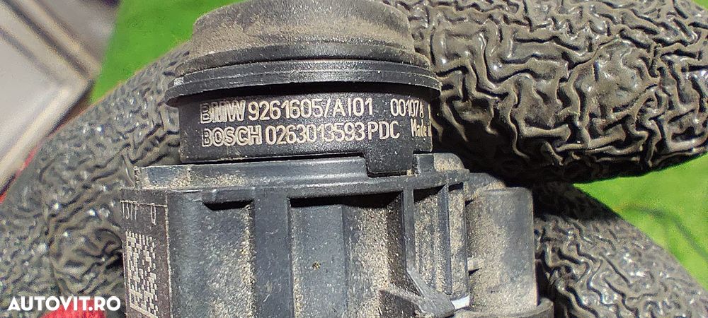 INSTALATIE + SENZORI PARCARE PDC BARA SPATE BMW F20 F30 F31 F15 X5 COD OEM 9261605 / 66209261605 / 0263013593 2011-2019 - 6