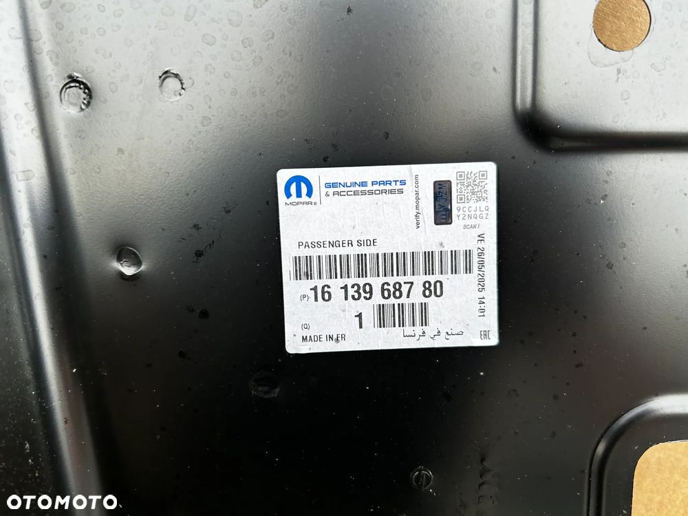 PROACE EXPERT JUMPY  9808294080 POSZYCIE ĆWIARTKA FARTUCH SŁUPEK PRAWY PRAWA - 4