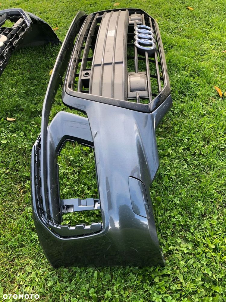 AUDI A6 C8 4K0 S LINE ZDERZAK PRZÓD PRZEDNI GRILL - 10