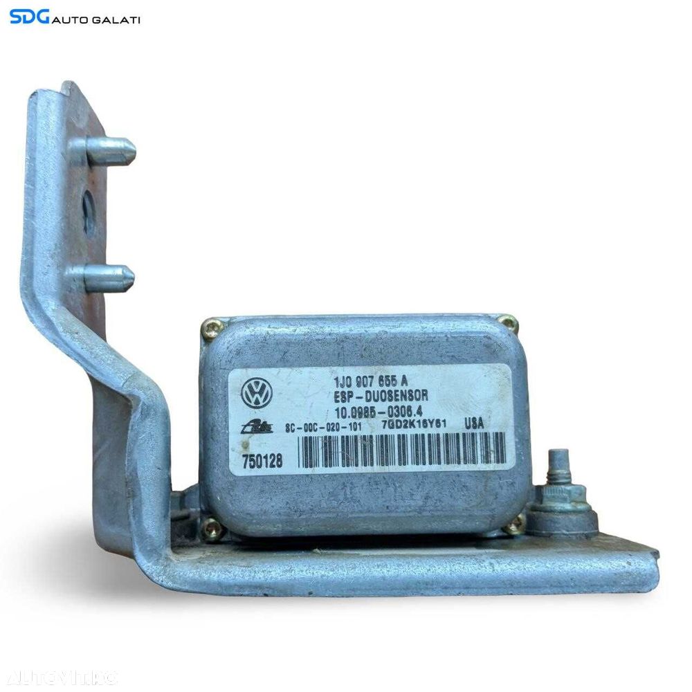 Senzor ESP Acceleratie Laterala Seat Toledo 2 2000 - 2005 Cod 1J0907655A [L9828] - 1
