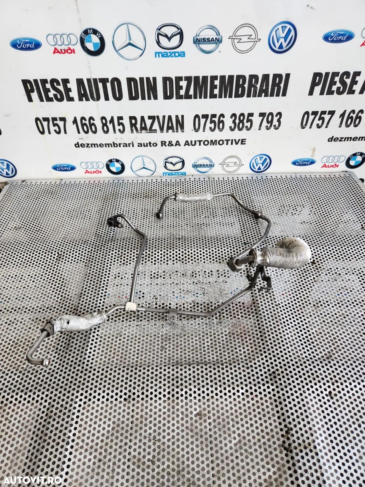 Conducte Conducta Ungere Ulei Turbo Bi-Turbo Audi A6 4G C7 A7 A8 D4 Q5 Q7 Touareg Cayenne 3.0 Tdi 3 - 1