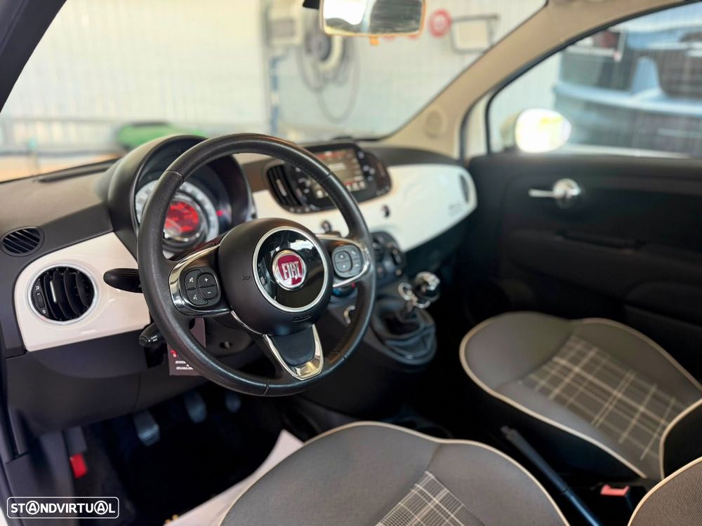 Fiat 500 1.2 Lounge S&S - 10