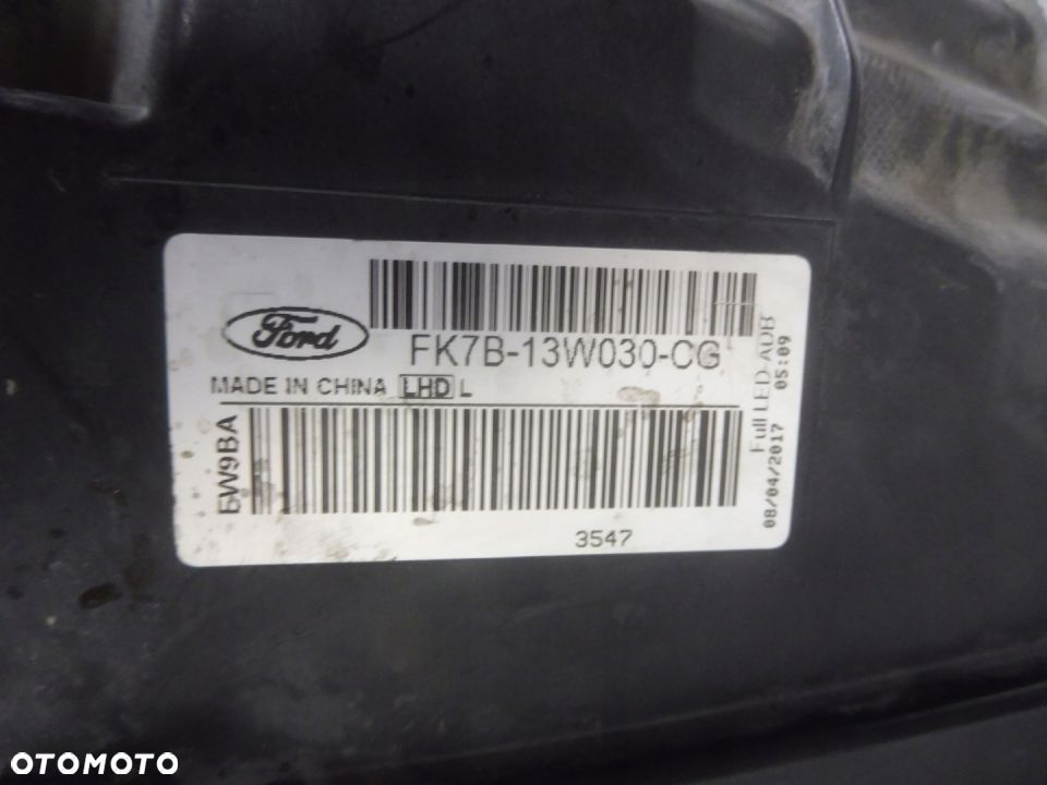 LAMPA LEWA PRZÓD FULL LED FORD EDGE MK2 2017 14-18 - 7