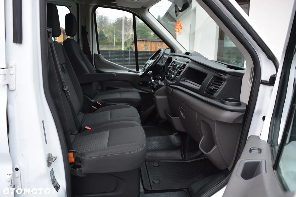Ford TRANSIT_PIĘKNY 2020/21 Rok-EURO 6+KLIMA_SOLIDNA 3-STRONNA ORYGINALNA WYWROTKA Z WŁOCH_7-OSÓB BRYGADÓWKA DOKA - 21