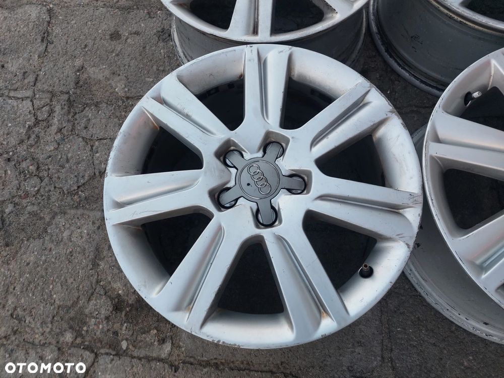AUDI A4 B8 FELGI ALUMINIOWE R17 7.5J ET45 5X112 ORYGINAŁ PROSTE! - 4