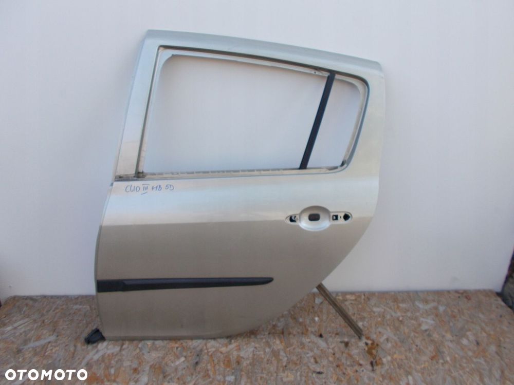 RENAULT CLIO III HB 06-12 DRZWI LEWE TYŁ TYLNE - 1