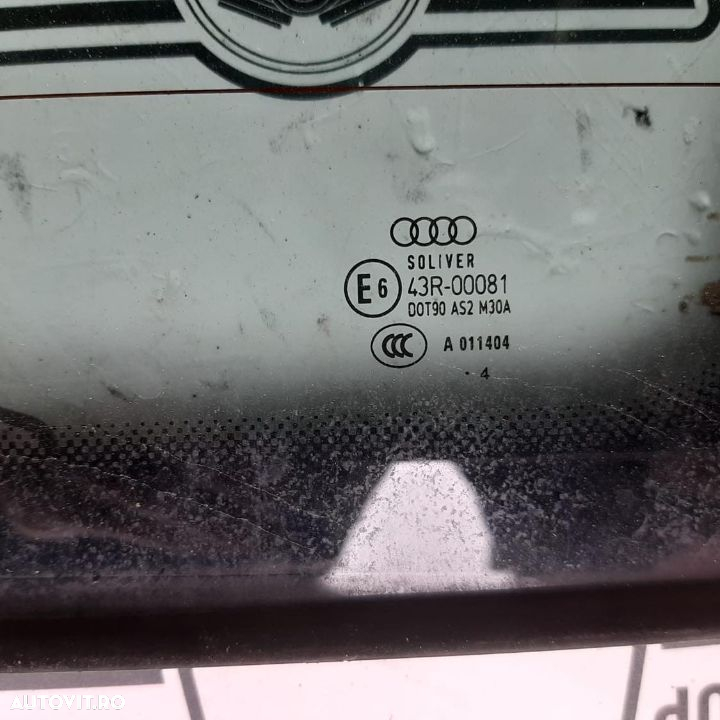Geam aripa dreapta spate Audi A4 B7 Combi - 2