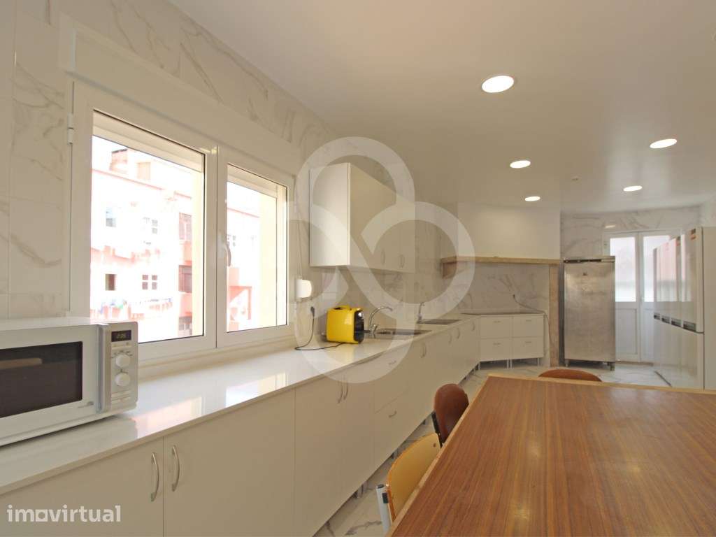 Quarto em suite na residencial de estudantes no Acqua Roma Lisboa - Grande imagem: 4/15