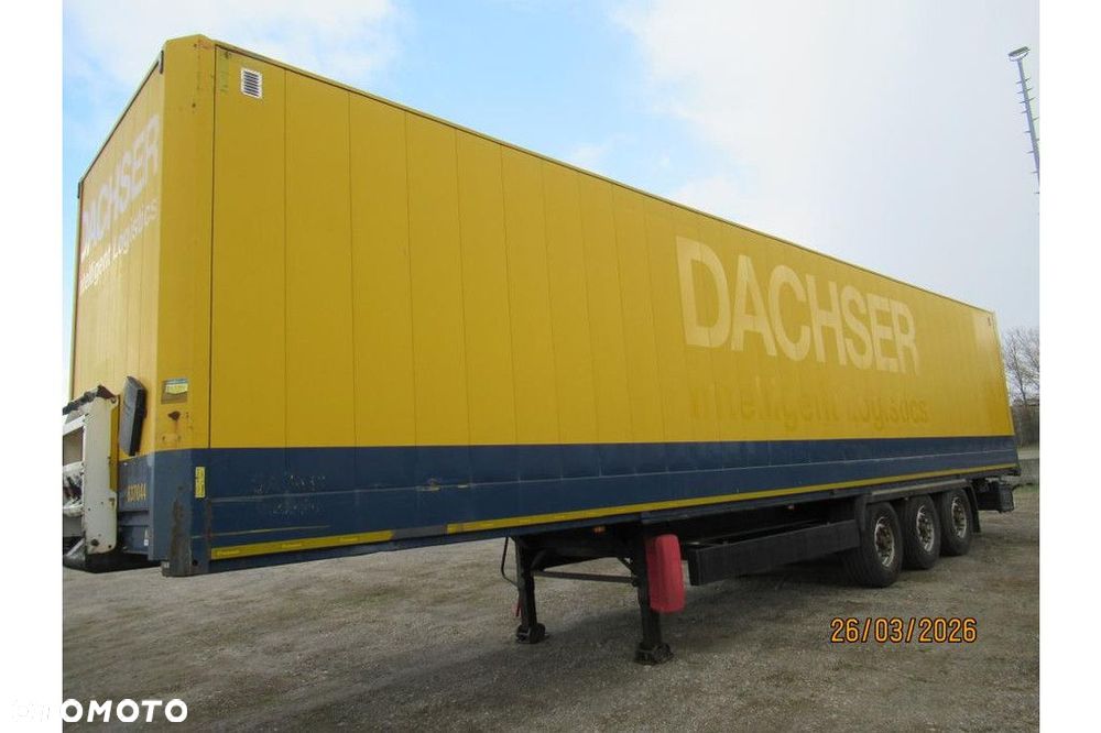 Krone Trailer Van Steel Keyhole Double Deck (Garment) Straight - 1