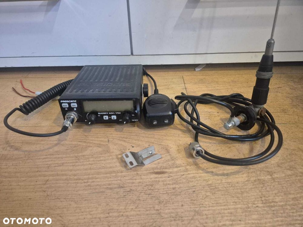 CB radio President Barry AM/FM z anteną